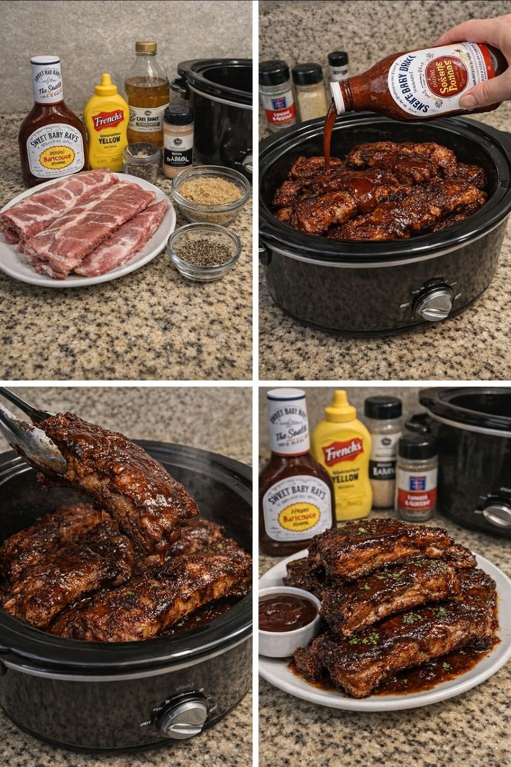Slow Cooker BBQ Ribs