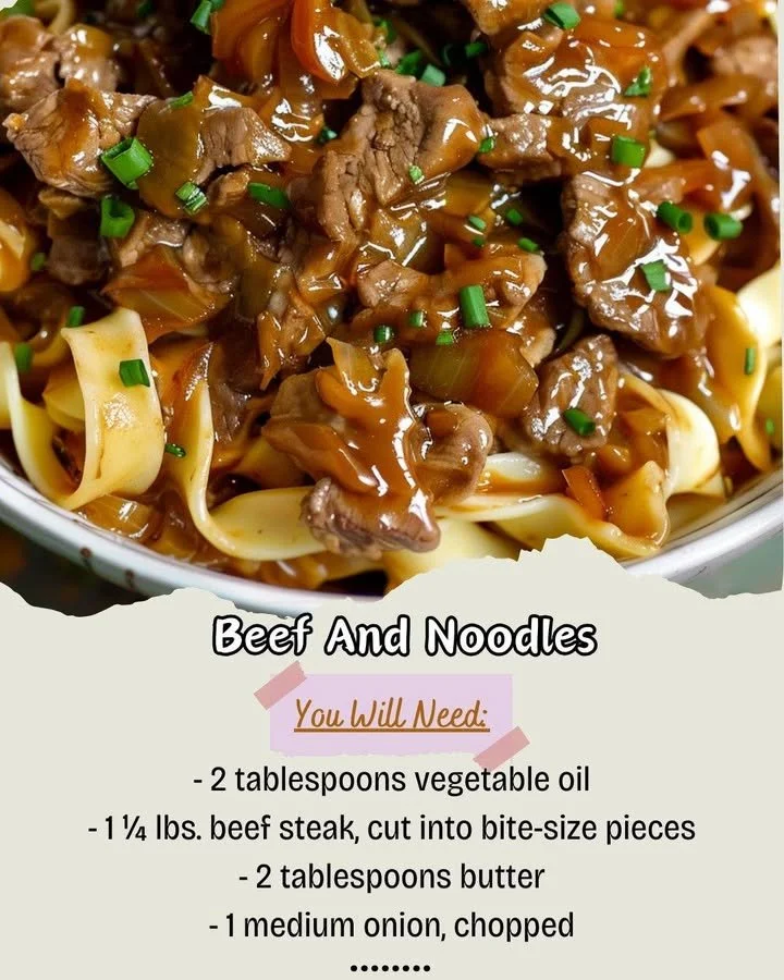 Delicious beef noodles served in a bowl with fresh vegetables.