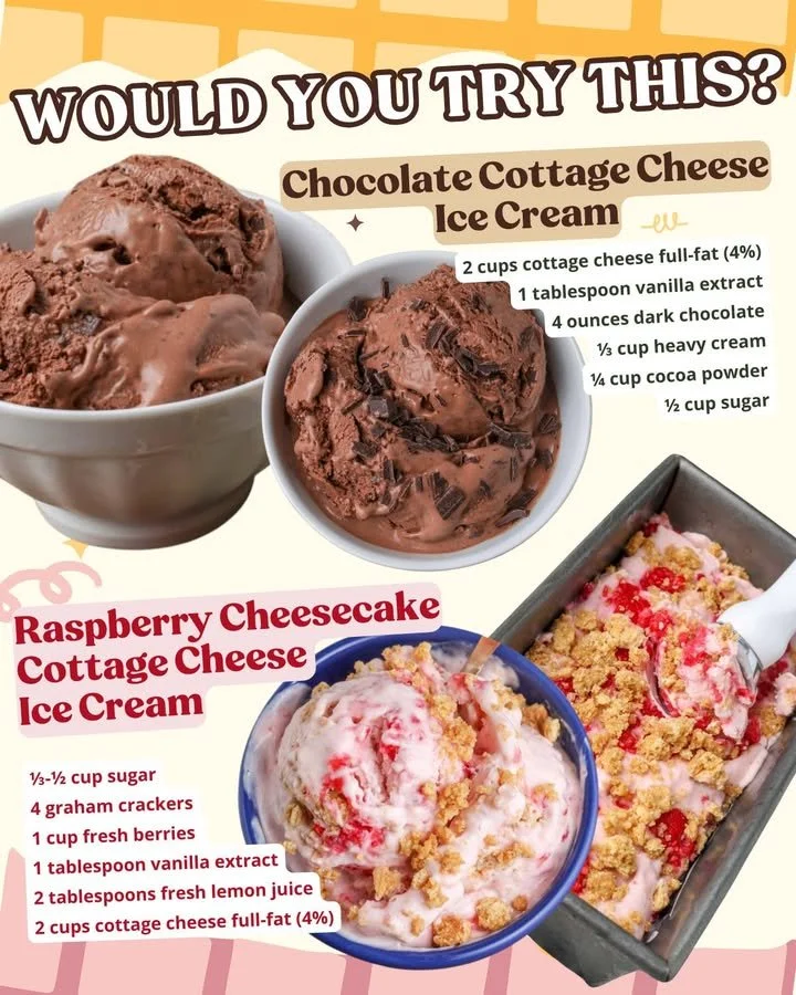 Delicious chocolate cottage cheese ice cream in a bowl with chocolate drizzle.