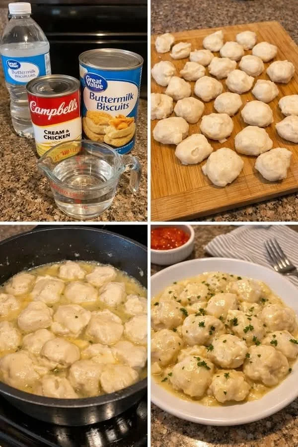 Delicious Cracker Barrel chicken and dumplings served in a bowl
