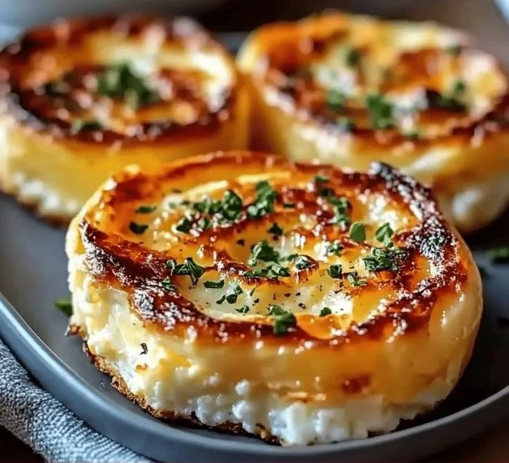 Baked cottage cheese eggs dish, a protein-packed breakfast option.
