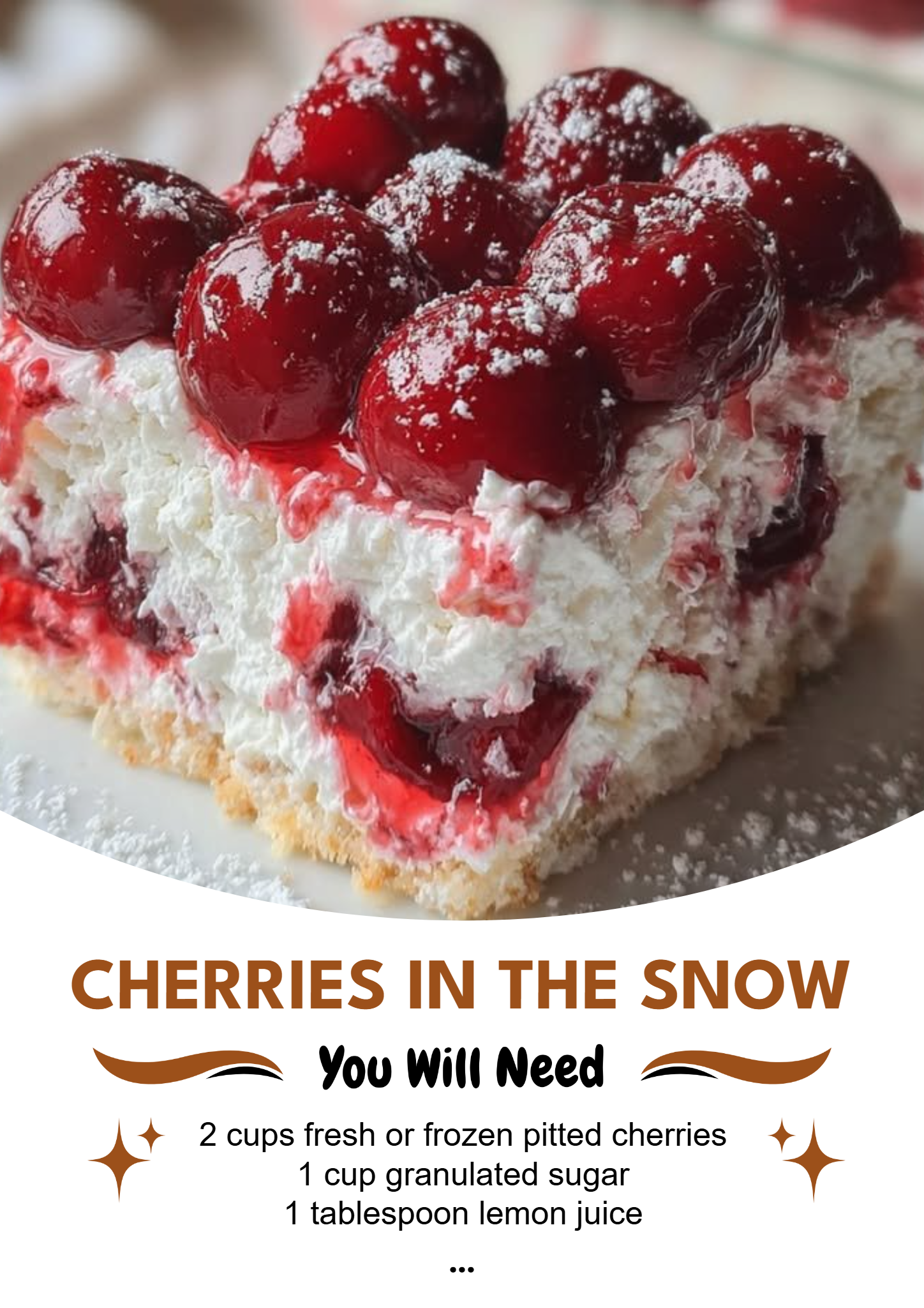 Cherries in the Snow